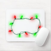 kerstlampjes muismat (Met muis)