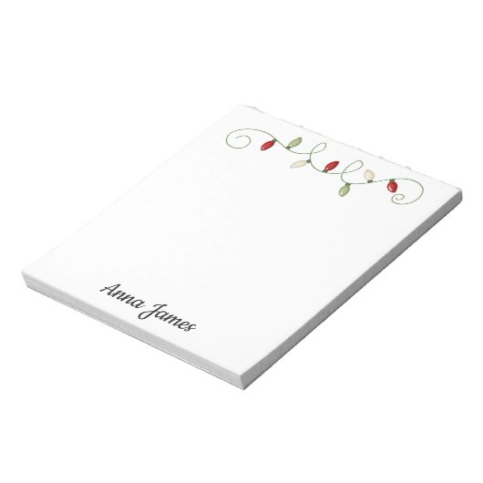 kerstlampjes | NOTITIEBLOK (Linkerzijde)