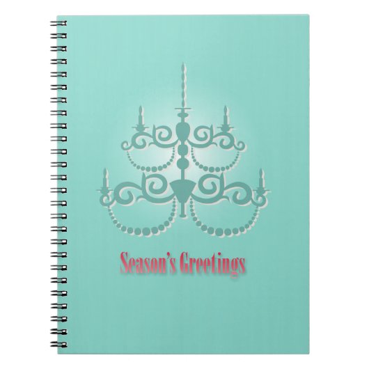 kerstlampjes notitieboek (Voorkant)