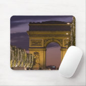 Kerstlampjes op de Champs Elysées Muismat (Met muis)