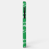 Kerstlampjes op groene iPhone-draagtas Case-Mate iPhone Case (Achterkant/links)