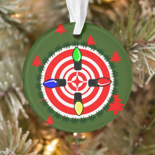 Kerstlampjes op het punt! ornament (Boom)