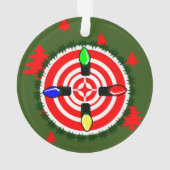 Kerstlampjes op het punt! ornament (achterkant)