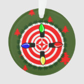 Kerstlampjes op het punt! ornament (voorkant)