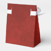 kerstlampjes op rood bedankdoosjes (Achterkant)