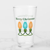 kerstlampjes, Oranje en blauw Glas (Achterkant)