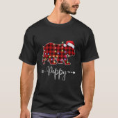 kerstlampjes Pajama Matching Red Pset Poppy B T-shirt (Voorkant)