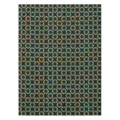 Kerstlampjes Patroon Oranje en blauw Tafelkleed (Voorkant)