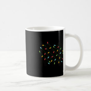 kerstlampjes Pomeranian Cute Gift for Dog Lov Koffiemok