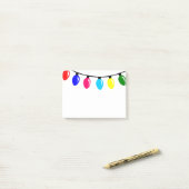 kerstlampjes post-it® notes (Op bureau)