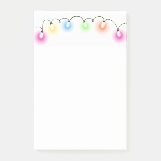 kerstlampjes post-it® notes (Voorkant)