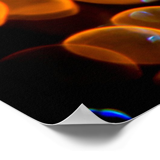 kerstlampjes poster (Hoek)