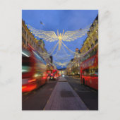 Kerstlampjes, Regent Street, Londen Briefkaart (Voorkant)