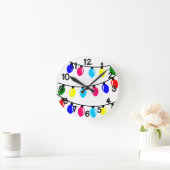 kerstlampjes ronde klok (Huis)