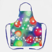 kerstlampjes schort (Voorkant)