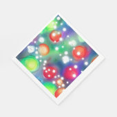 kerstlampjes servet (Hoek)