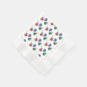 kerstlampjes servet (Hoek)