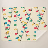 kerstlampjes sherpa deken (Voorkant (horizontaal))