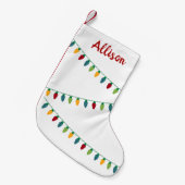 kerstlampjes stoppen kleine kerstsok (Voorkant (Hangend))