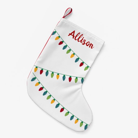 kerstlampjes stoppen kleine kerstsok (Voorkant (Hangend))