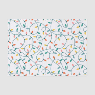 kerstlampjes tissuepapier