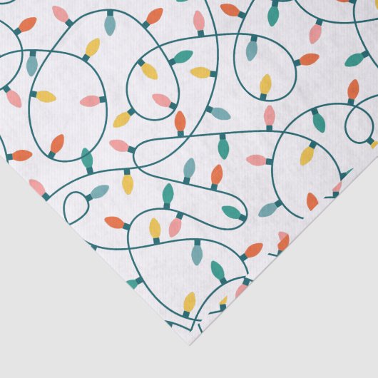 kerstlampjes tissuepapier (Detail)