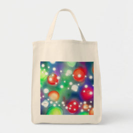 kerstlampjes tote bag