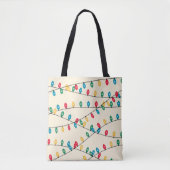 kerstlampjes tote bag (Voorkant)