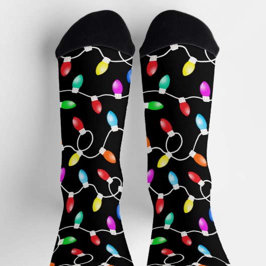 kerstlamppatroon sokken (Top)