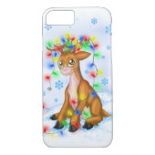 Kerstlamprenrenrendier Case-Mate iPhone Case (Achterkant)