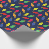 Kerstlampveeg Verpakkingspapier Cadeaupapier (Hoek)