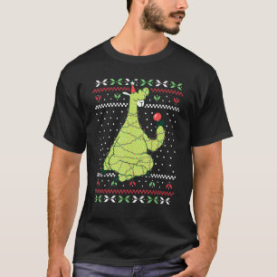 Kerstlamskerstlama llama lelijke kerstbekers t-shirt