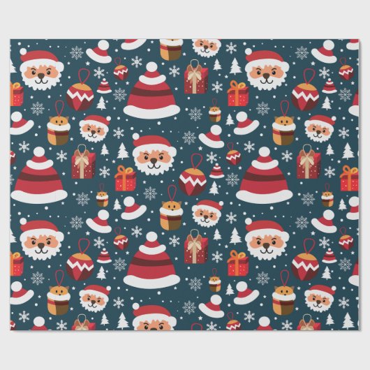 Kerstland Cadeaupapier (Vlak)