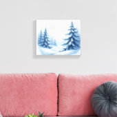 Kerstland Canvas Afdruk (Insitu (Woonkamer))