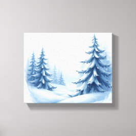 Kerstland Canvas Afdruk