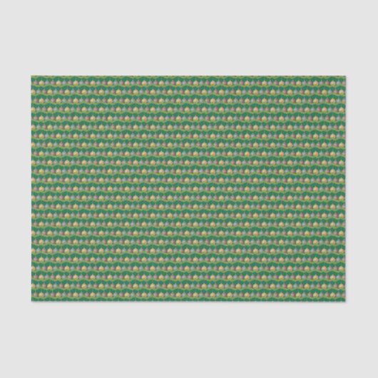 Kerstland en vakantiepatroon voor ornamenten tissuepapier (Voorkant)