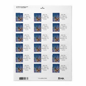 Kerstland Etiket (Full Sheet)