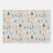 Kerstland Inpakpapier Vel (Voorkant)