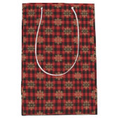 Kerstland Kerstmis Inpakpapier Medium Cadeauzakje (Voorkant)