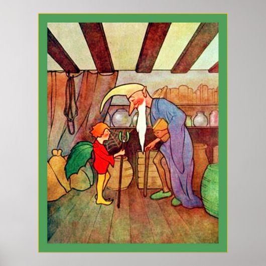 Kerstland ~ Kerstmis Poster (Voorkant)