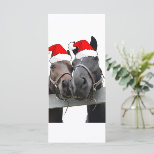 Kerstlandpaarden (Staand voorkant)