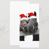 Kerstlandpaarden (Voorkant / Achterkant)