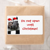 Kerstlandpaarden Etiket (Insitu)