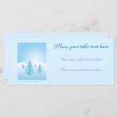 Kerstlandschap (Voorkant / Achterkant)