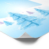 Kerstlandschap Poster (Hoek)