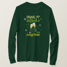 Kerstlange hoes T-Shirt