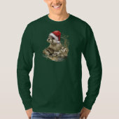 Kerstlange hoes T-Shirt (Voorkant)
