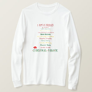 Kerstlange hoes T-Shirt