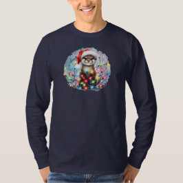 Kerstlange hoes T-Shirt