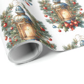 Kerstlantaarn Cadeaupapier (Rol Hoek)